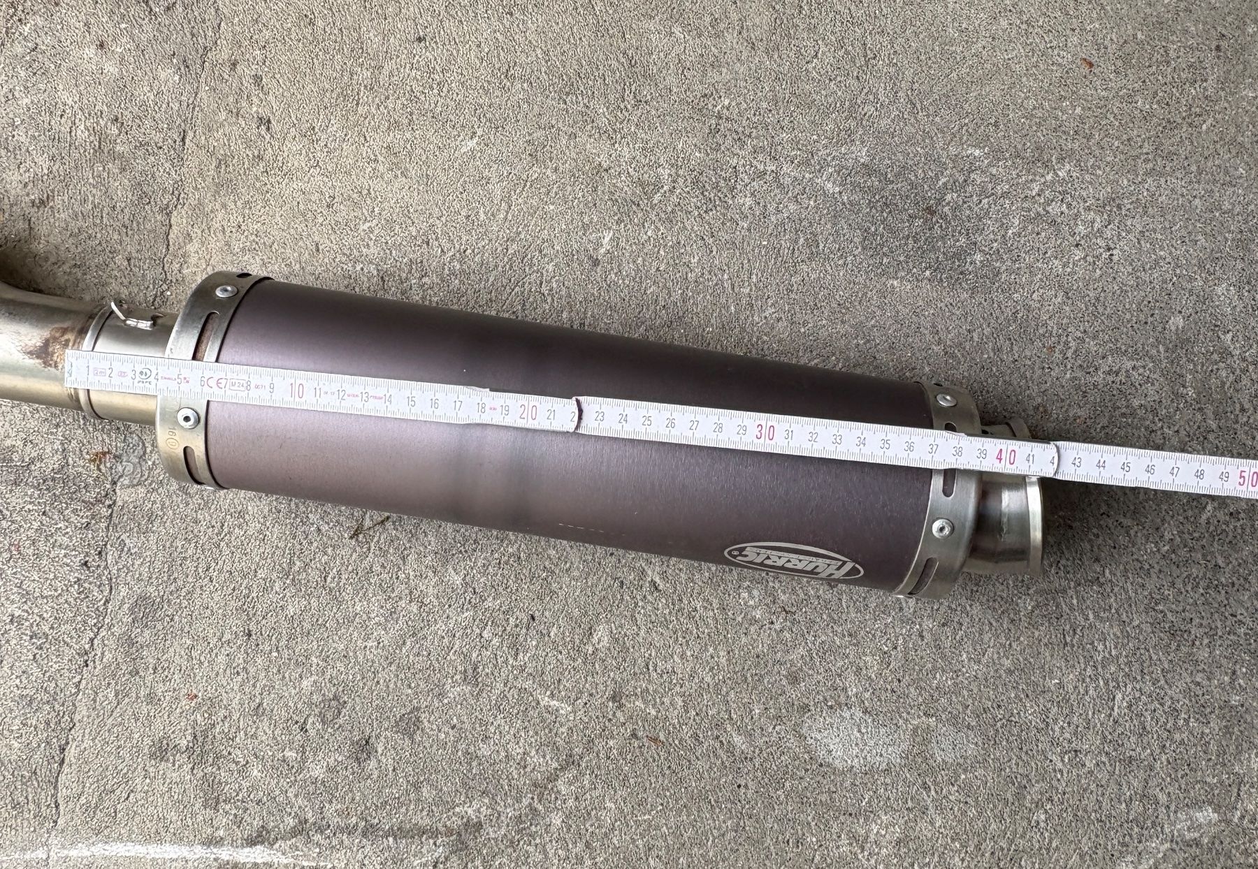 Sistemi di scarico: Hurric Motorrad Auspuff e3 1216 9 – Usato da Schaffhausen venduto da Laus2 5