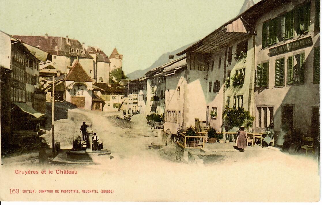 Cartoline postali: Gruyères – Usato da Hochdorf venduto da Ziegel-16