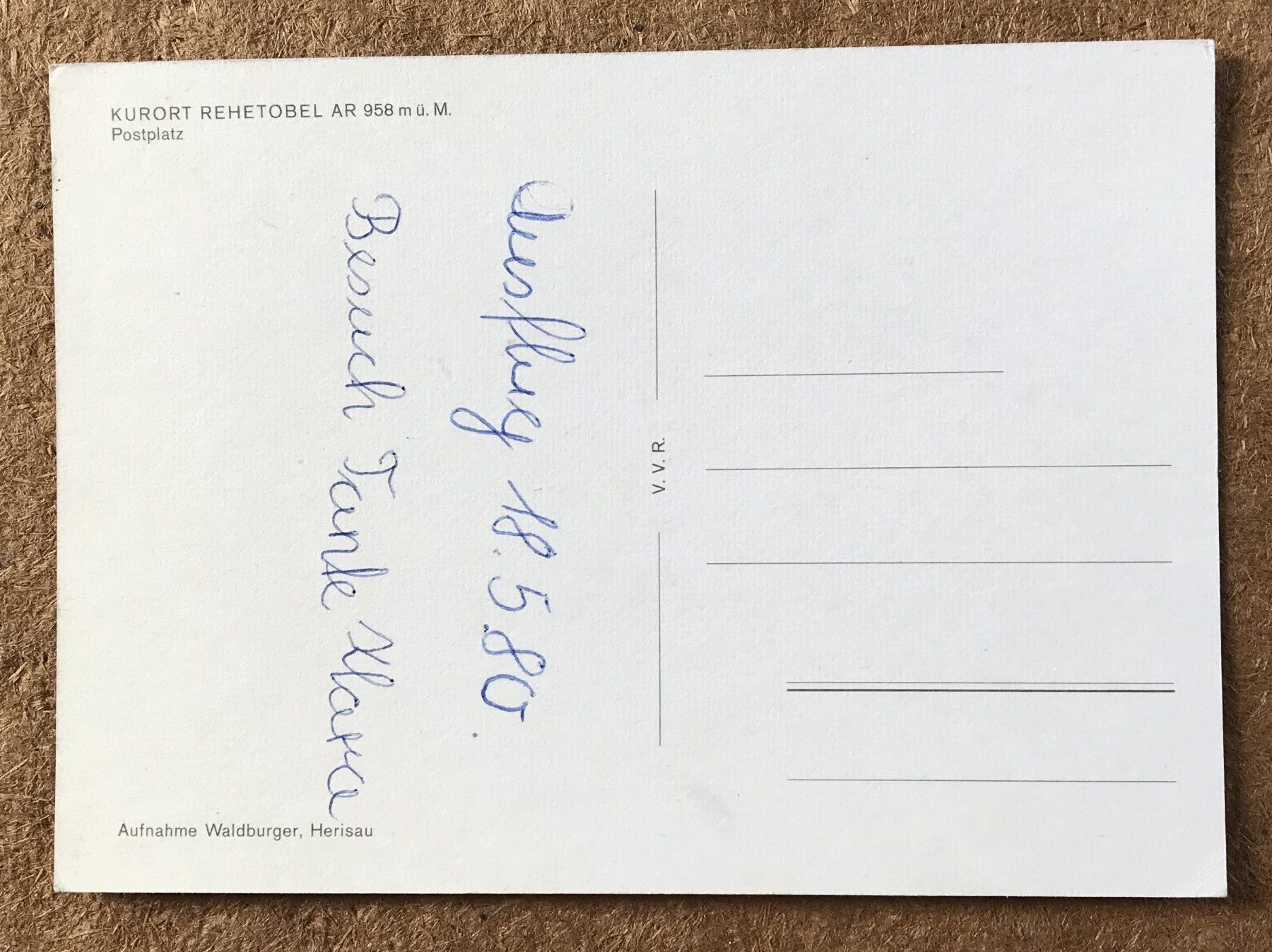 Cartoline postali: ANSICHTSKARTE KURORT REHETOBEL AR – Usato da Ostermundigen venduto da wini63 1