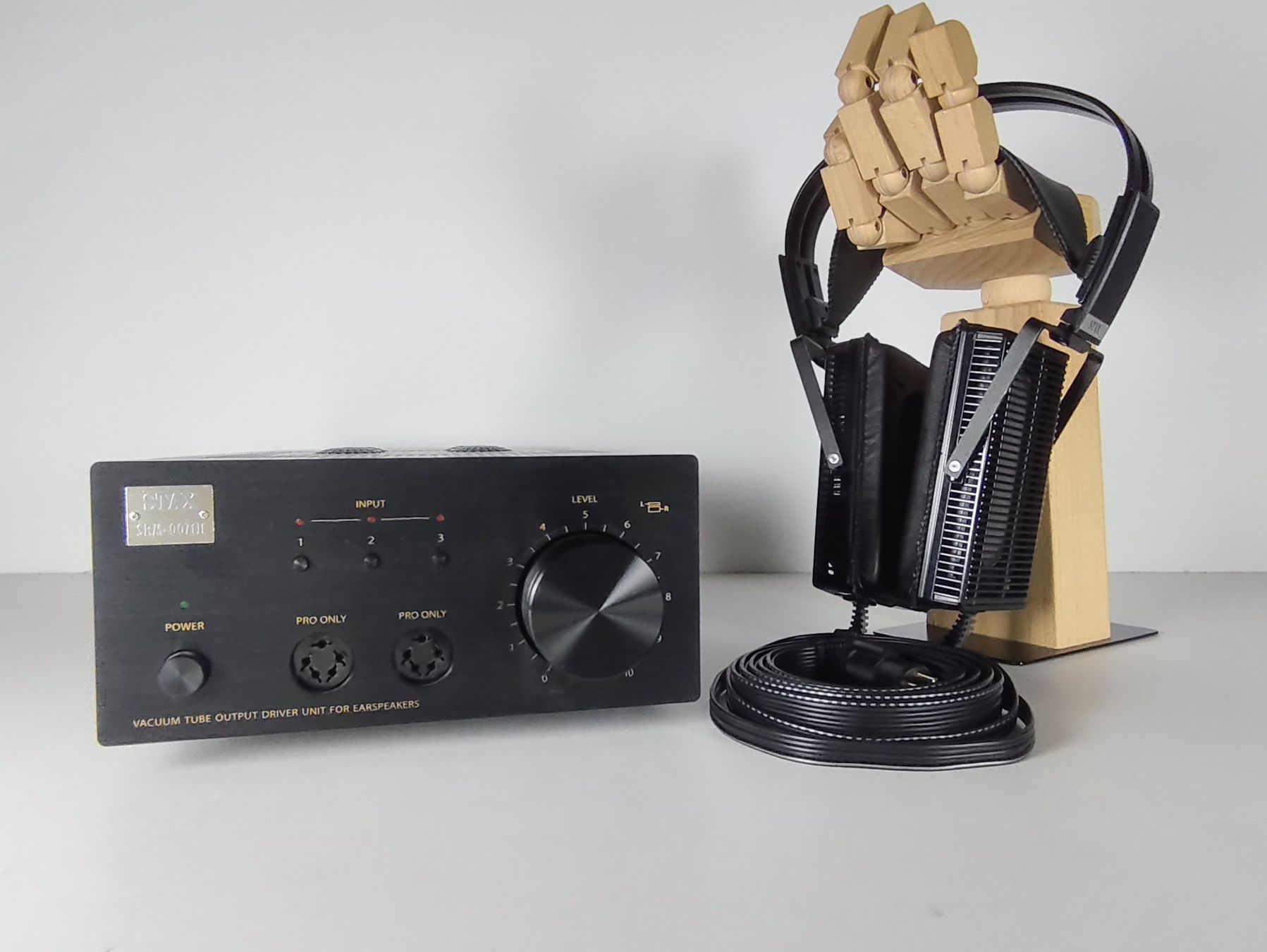Stax Kopfhörer: STAX SRM 007tII mit SRL 500 – Gebraucht aus Toffen von RohrerHiFiAG 2