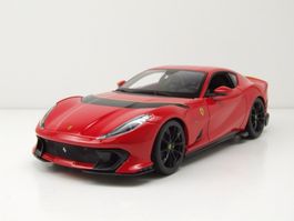 Ferrari 812 Competizione 2021 rot 1/18 Bburago NEU