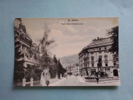 SG St. Gallen Partie beim Broderbrunnen 1907