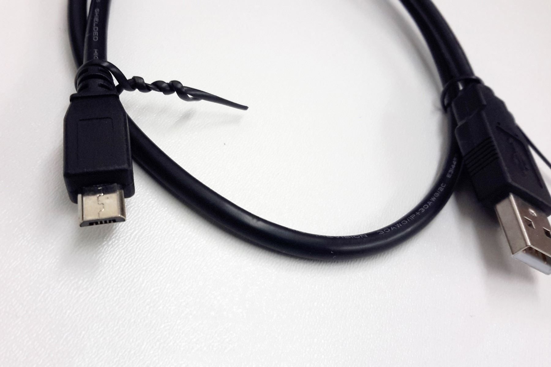 Cavi: USB Micro Kabel, 60 cm, Schwarz – Nuovo e nell'imballaggio originale da St. Gallen venduto da cointec 1
