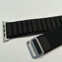 Schwarz Alpine Loop Armband für Apple Watch Ultra 49mm