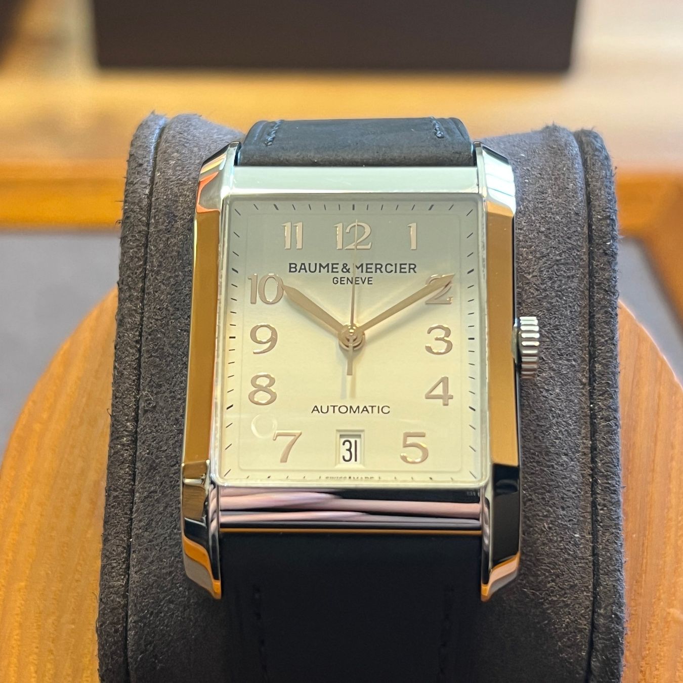 Baume & Mercier Orologi: Baume & Mercier Hampton Automatic Full Set M0A10156 – Usato da Carouge GE venduto da Watchaser