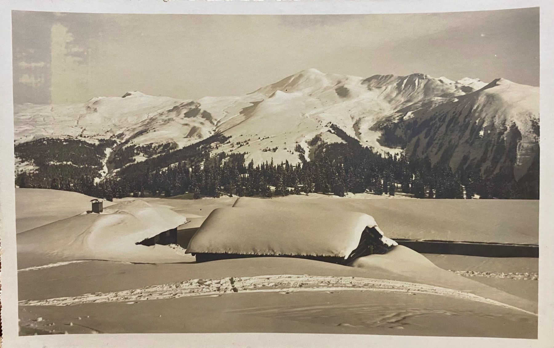 Cartes postales: Arosa bei Prätschalp - Winter - Schnee – D'occasion à Root par ENGLAND-TREASURES 1