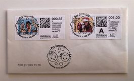 PRO JUVENTUTE offizielles Couvert mit PJ 2020 WEBSTAMP FDC