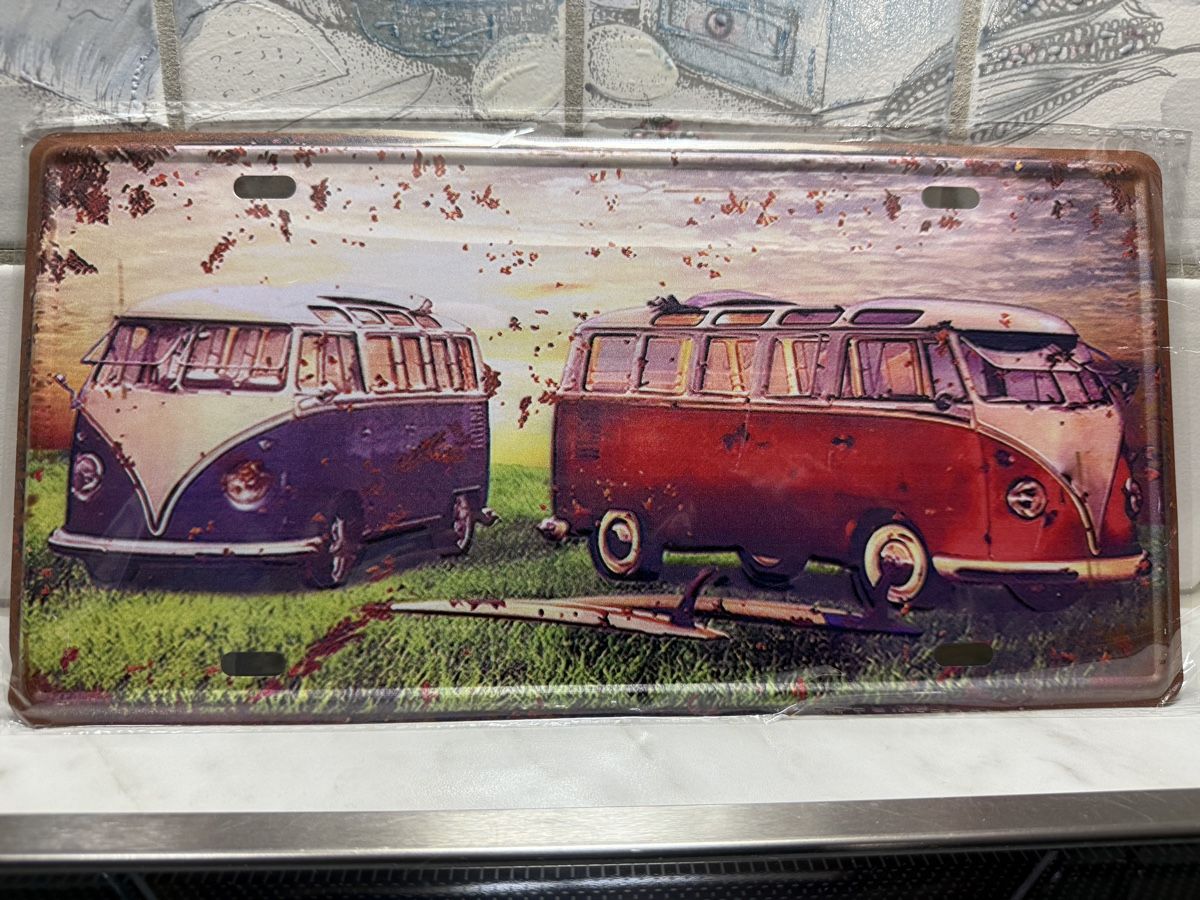 Insegne: Blechschild VW T1 15x 30cm NEU – Nuovo e nell'imballaggio originale da Messen venduto da Versber
