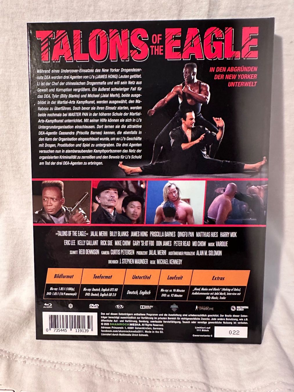 Tutti i DVDs: Talons of the Eagle Mediabook – Usato da Zollikofen venduto da hekote 1