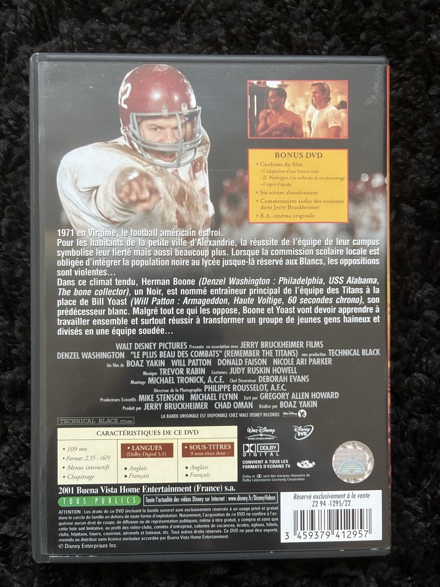 Alle DVDs: DVD Le Plus Beau des Combats  – Gebraucht aus Neyruz FR von Shcc17 1