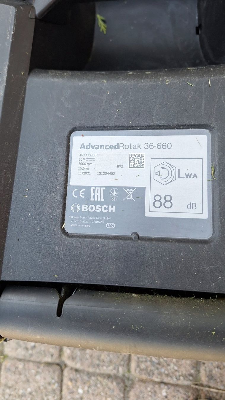 Bosch Tagliaerba: Rasenmäher Bosch AdvancedRotak 36-660 ProSilence – Usato da Selzach venduto da Witischnufeli_9419 3