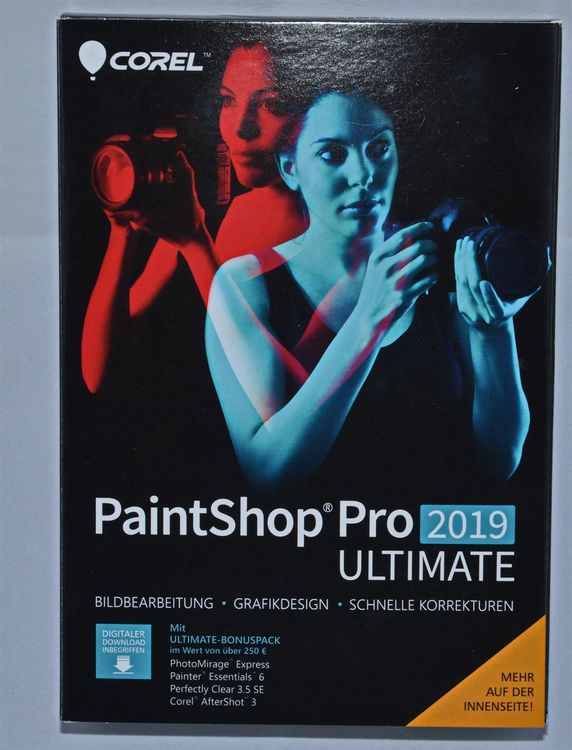Paint Shop Pro 2019 Ultimate Acheter sur Ricardo