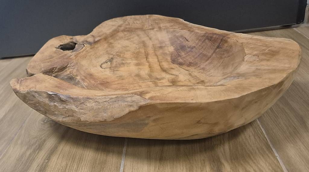 Articoli in legno: Obstschale aus Massivem Teakholz – Usato da Lupsingen venduto da ema_fh7c 1