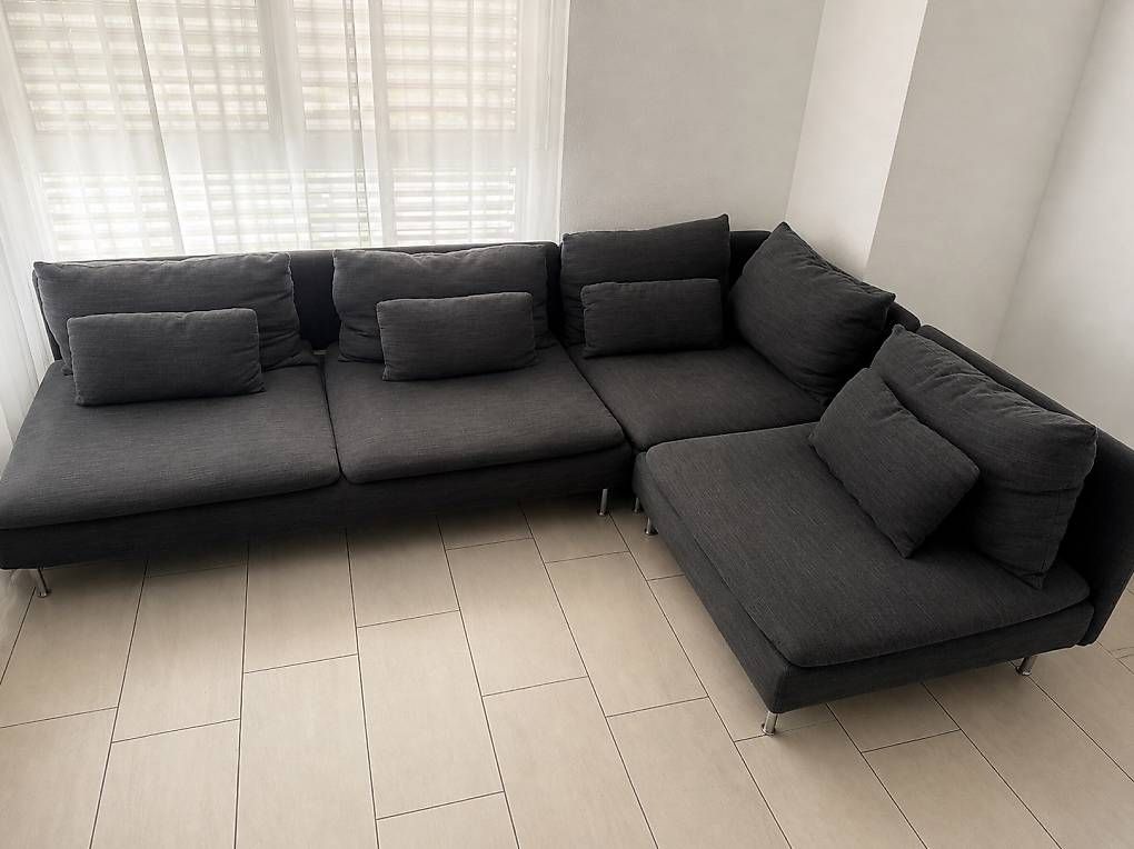Ikea Sofas: Söderhamn Ikea Sofa Hillared anthrazit – D'occasion à Mellingen par Fluffyy 1