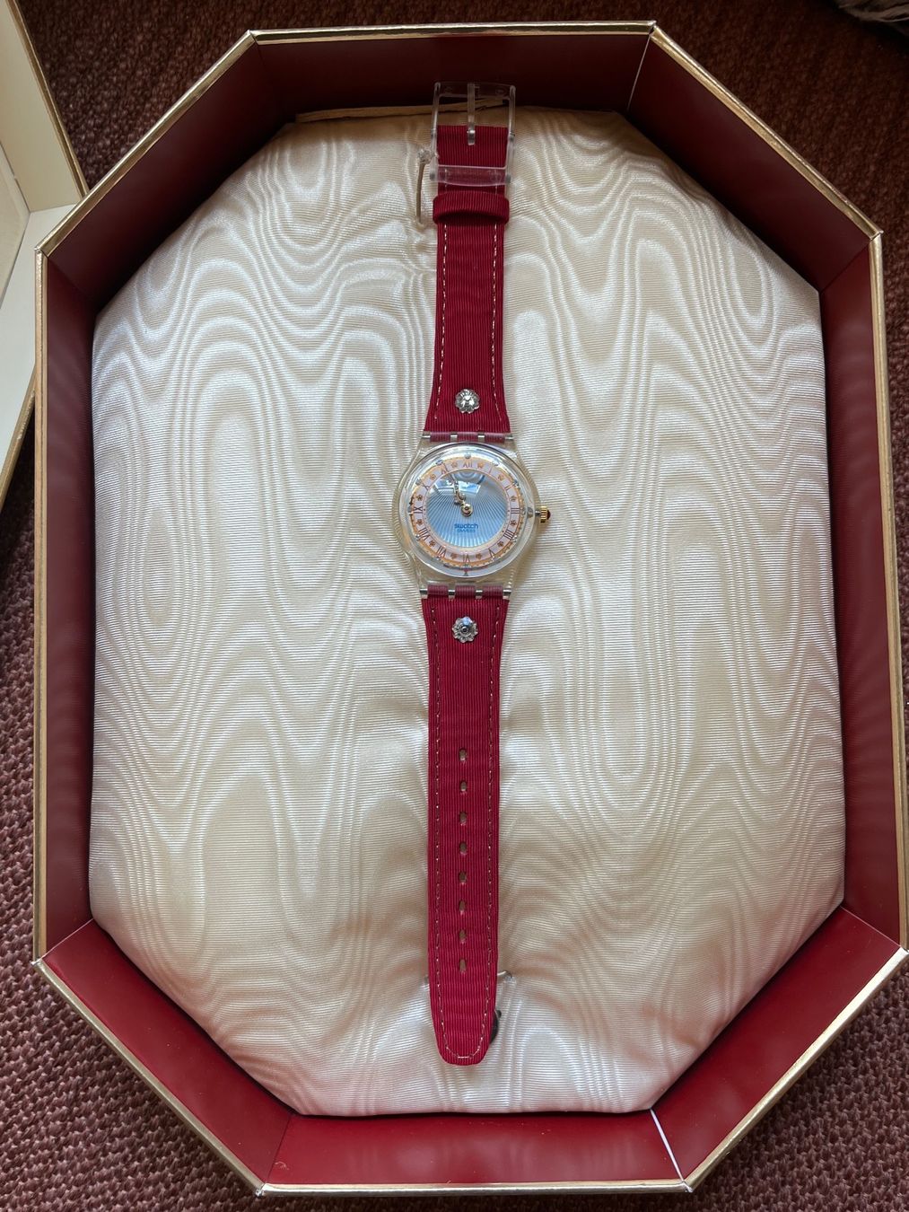 Swatch Uhren: Swatch Christmas 1993 Roi Soleil – Neu und originalverpackt aus Aarberg von Jakaro 2