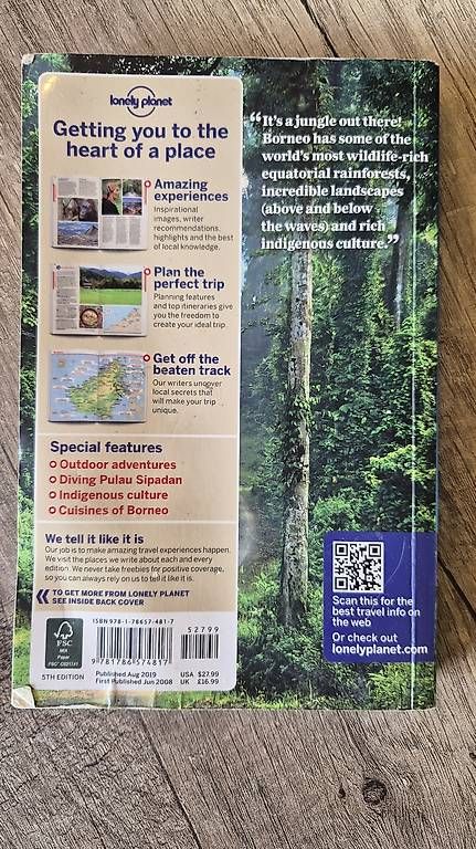 Bücher: Borneo Reiseführer Lonely Planet – Gebraucht aus Sevelen von SSinaWWieland 1