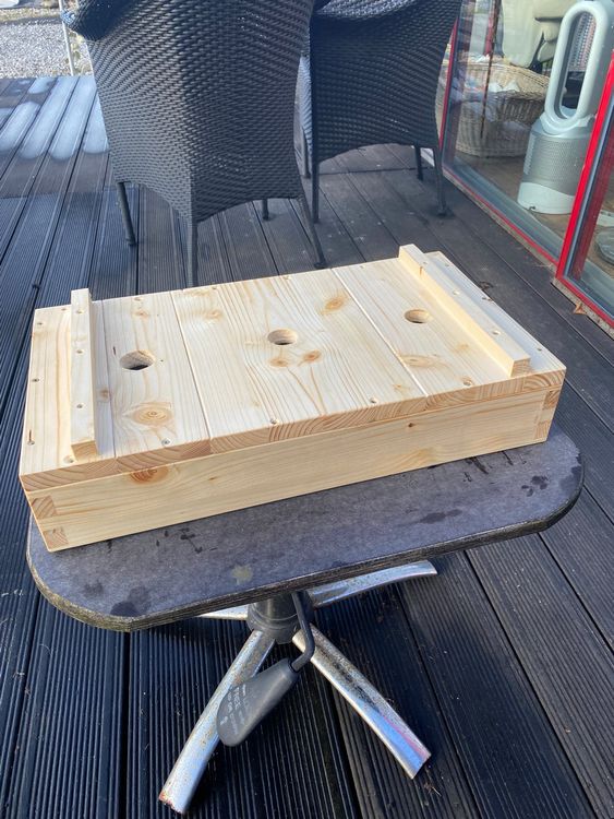 Bonsai Tisch Aus Holz - Rechteckiger Ausstellungsständer Für Teekannen & Vasen