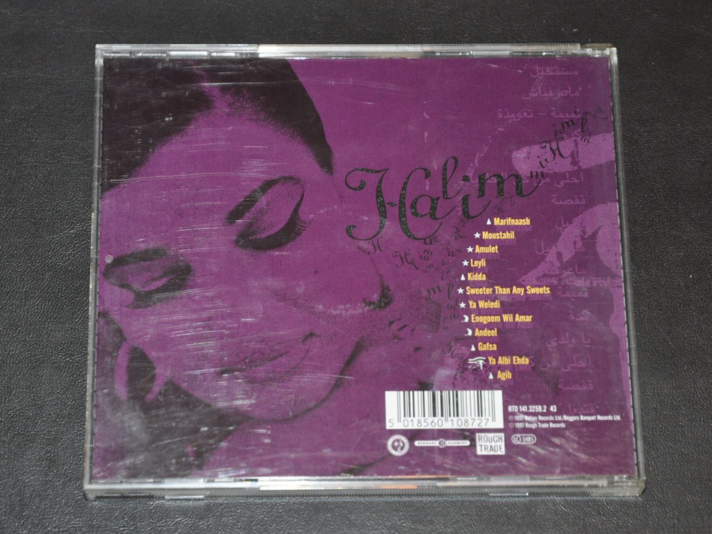 CD: CD Natacha Atlas - Halim - Weltmusik – Usato da Boll venduto da Theodora15 1
