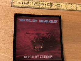 Wild Dogs Patch Aufnäher Metal Rock Band