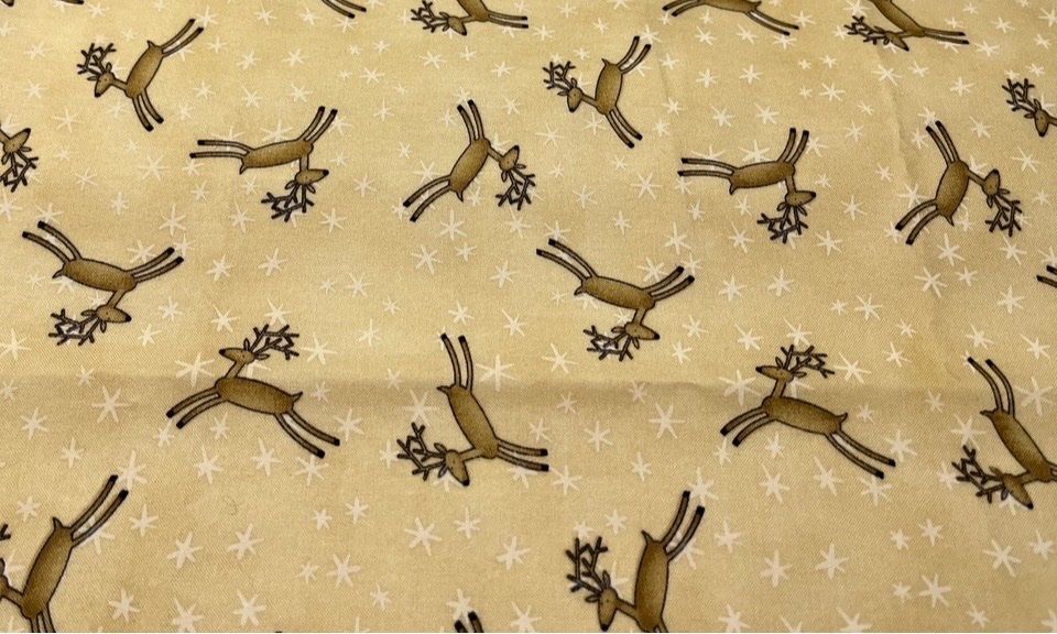 Stoffe: Patchworkstoff „a Hirsch“ – Neu (gemäss Beschreibung) aus Seuzach von KreativmitStoff
