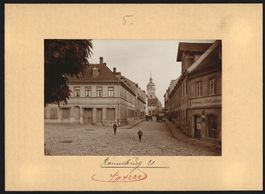 Fotografie Ronneburg, Schlossstrasse mit