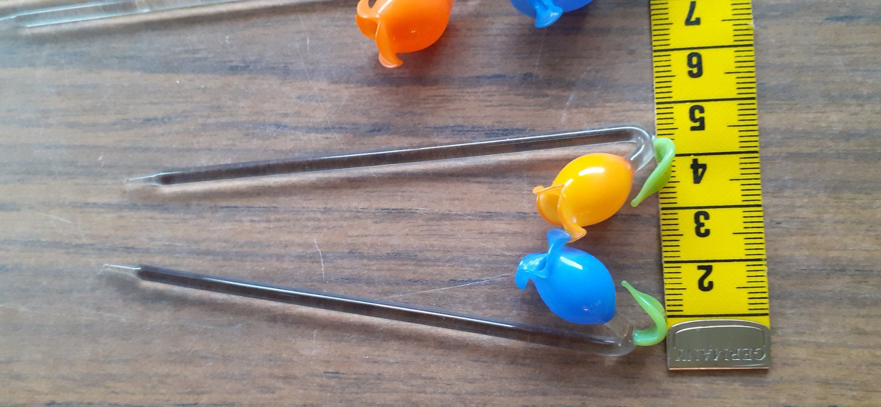 Figuren: Figur Glas Blumen Cocktailstäbchen antik – Gebraucht aus Mörschwil von antiksalon 5