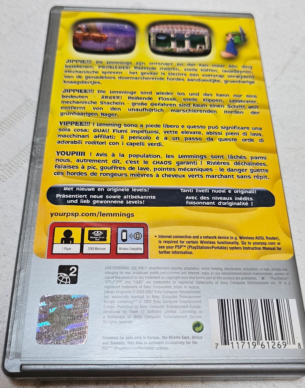 Sony Spiele: PSP Spiel - Lemmings – Gebraucht aus La Garde von The_Hammer76 1