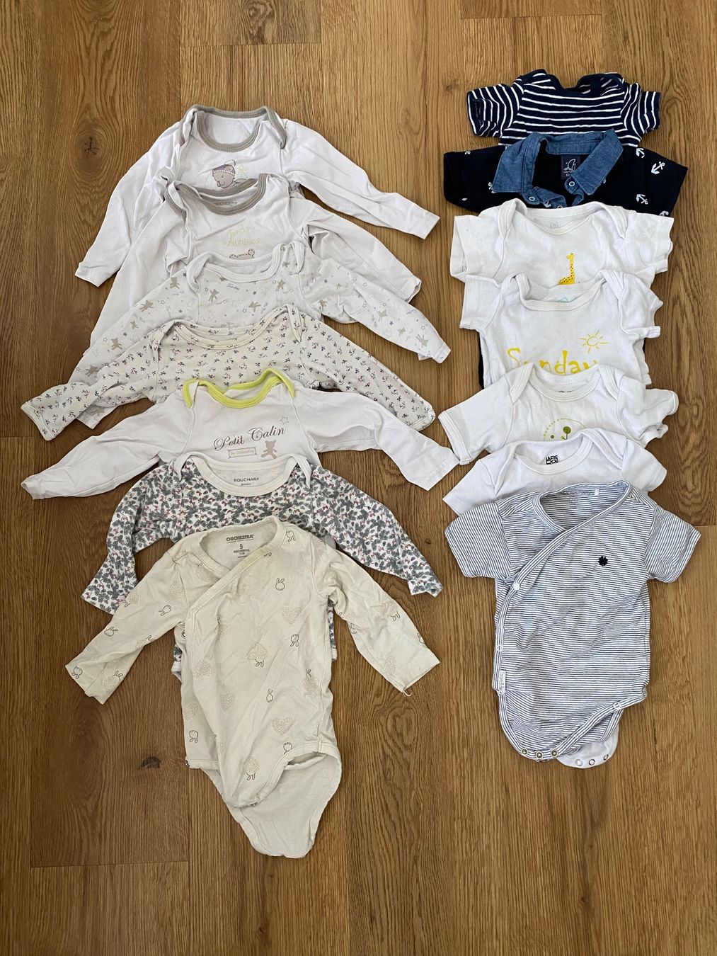 Kleiderpakete & -sets: Set mit Babybodys 6–9 Monate – Gebraucht aus Winterberg von cel_8vpx