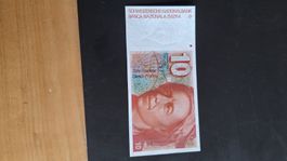 Banknote 10 Franken ungebraucht