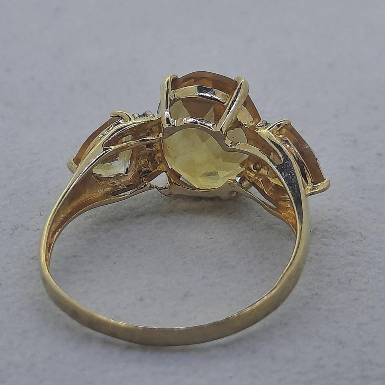 Bagues: Stillvoller Ring mit edlem Citrin Edelsteinen – D'occasion à Unterägeri par Altgoldschmuck 5