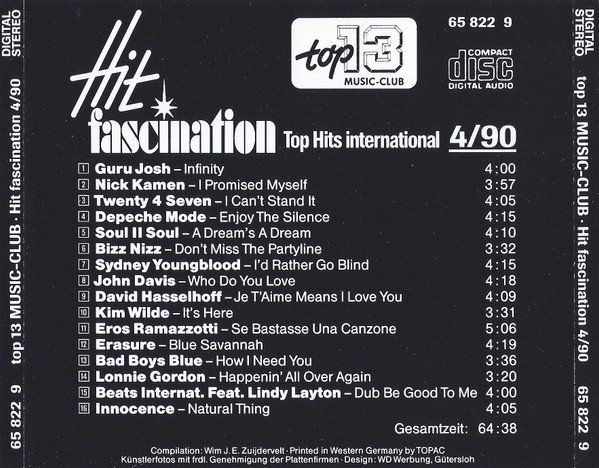 CD: Hit Fascination 4/90 F3 – Usato da Sessa venduto da fraenklishop 1