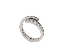 Offener Alliance Brillant Ring 1.9ct in 18K Weissgold *S3016