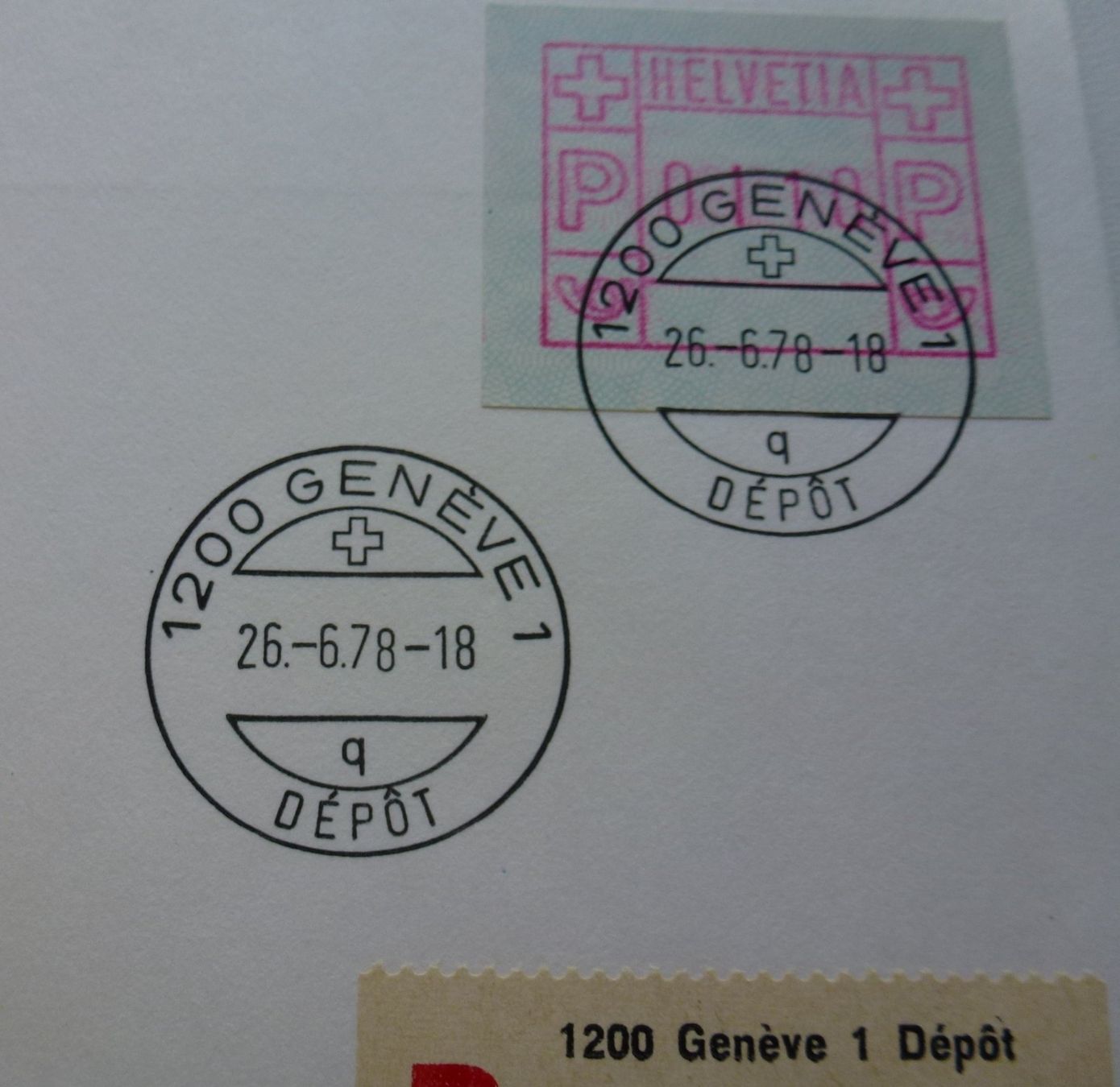 Tutti i francobolli: ATM 1978 ++ 4 FDC Briefe einzeln mit ATM Typ 2 - 26.6.1978 – Usato da Walkringen venduto da Casablanca777 4