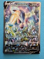 Pokemon Karte Galarian Rapidash V neuwertig