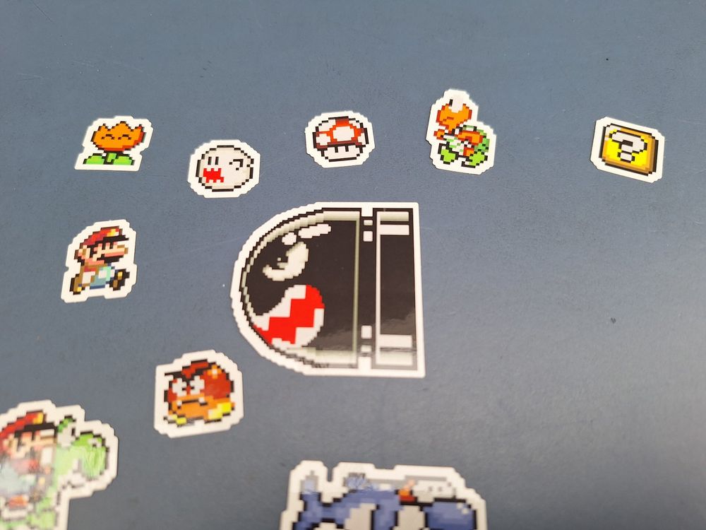 28 Flake Sticker, Super Mario World, Nintendo Store Japan (Neu (gemäss ...