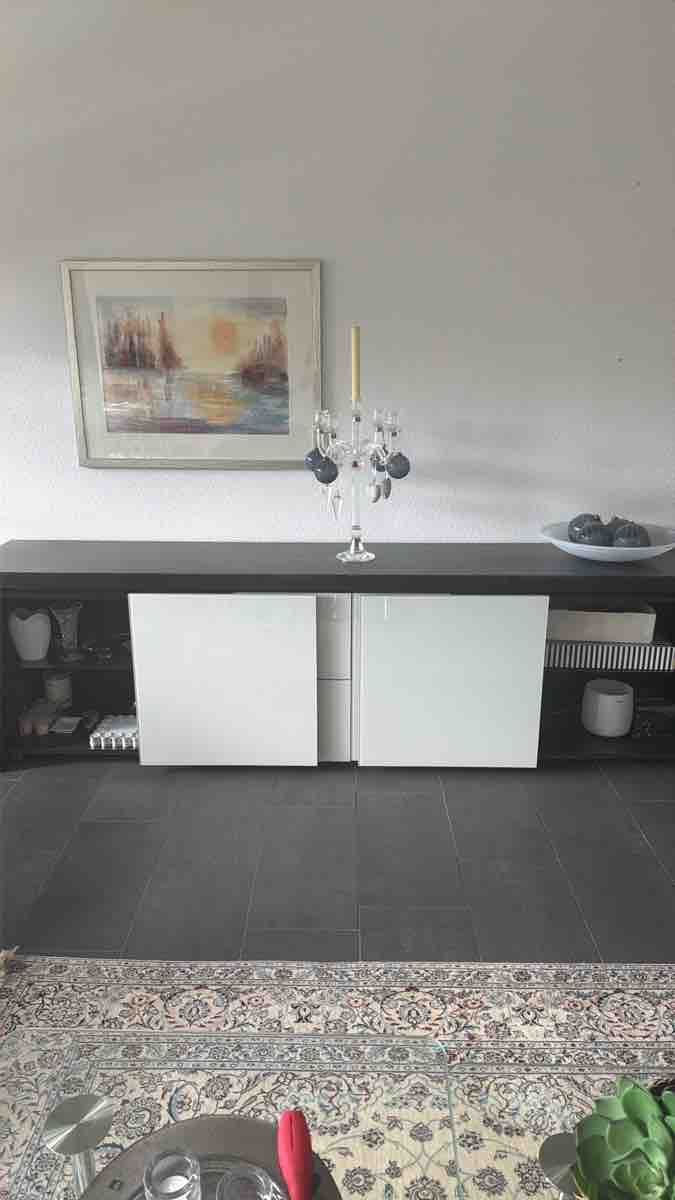 Kommoden: Modernes Sideboard mit Fronten in Weiss, gebraucht – Gebraucht aus Schaan von Cappo1212 3