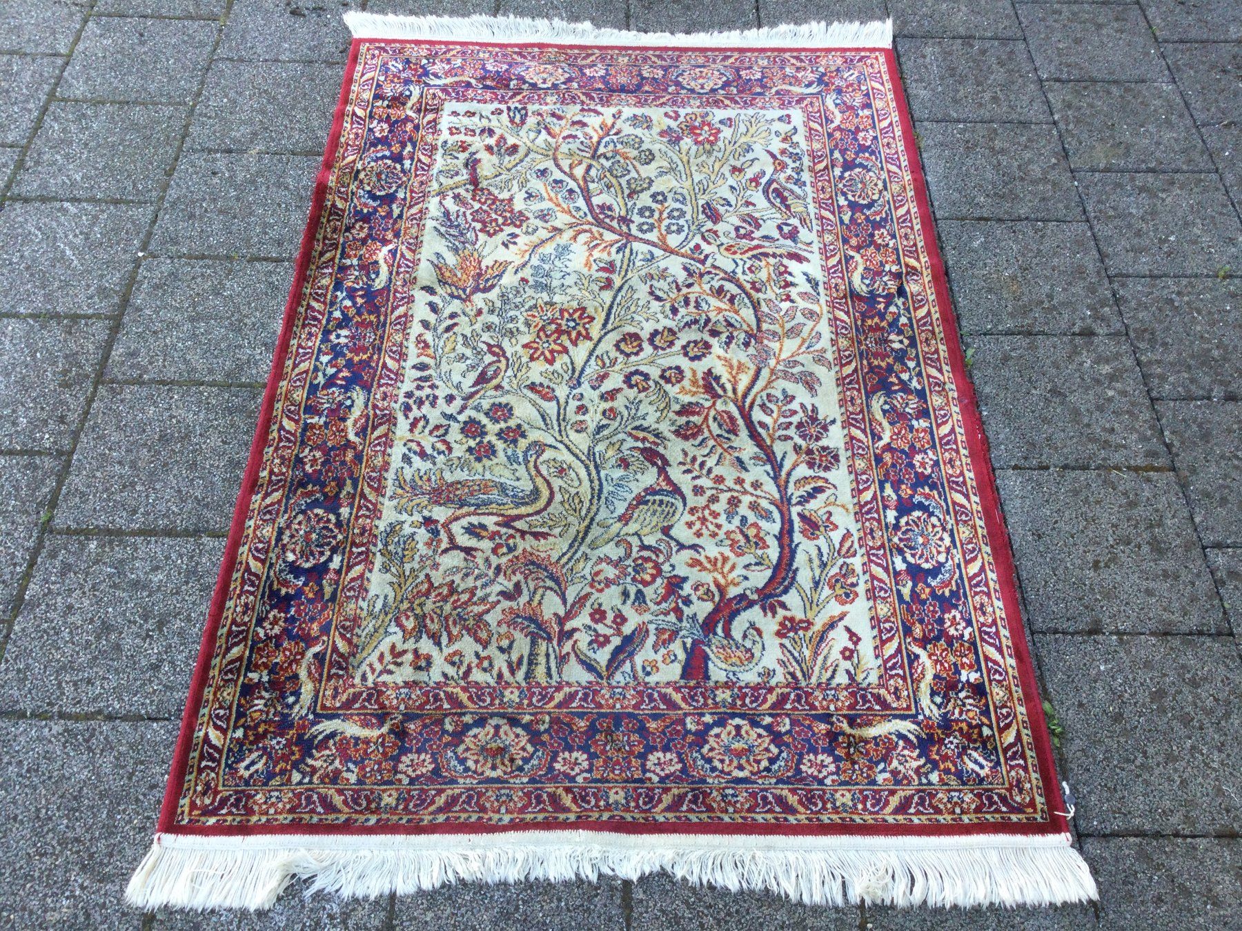 Tappeti: Gebrauchter kleinerer Tabriz Teppich – Usato da Wangen SZ venduto da kuriosum12 6