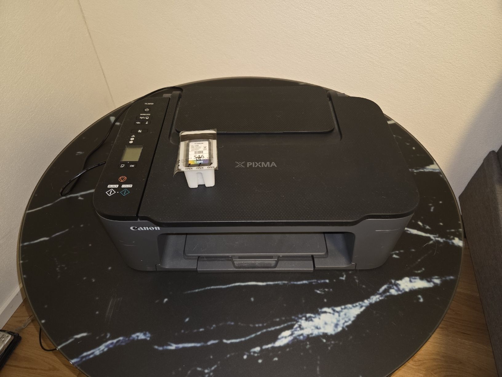 Stampanti: Canon Pixma TS3450 Drucker mit Farbpatrone – Usato da Morschach venduto da bluefisch396
