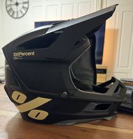 100% Aircraft 2 Black/Light Fullface