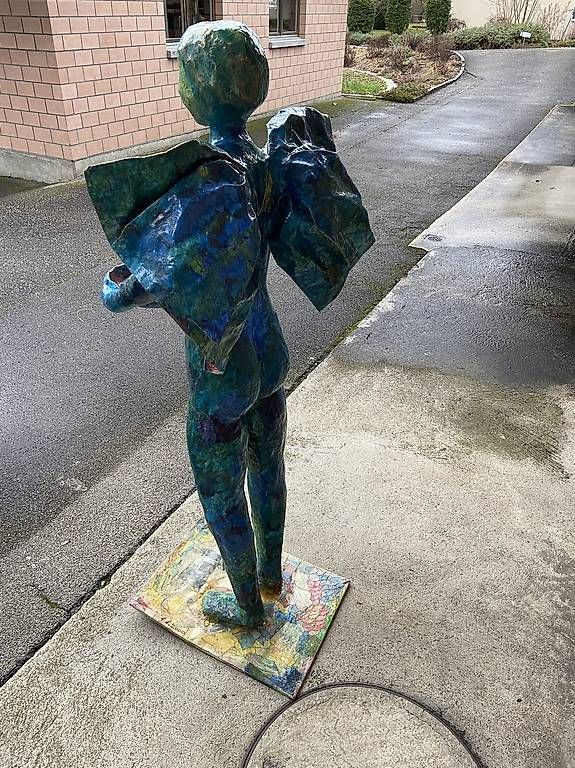 Statuette: Engel aus Pappmache – Usato da Hasle b. Burgdorf venduto da Gldi 3
