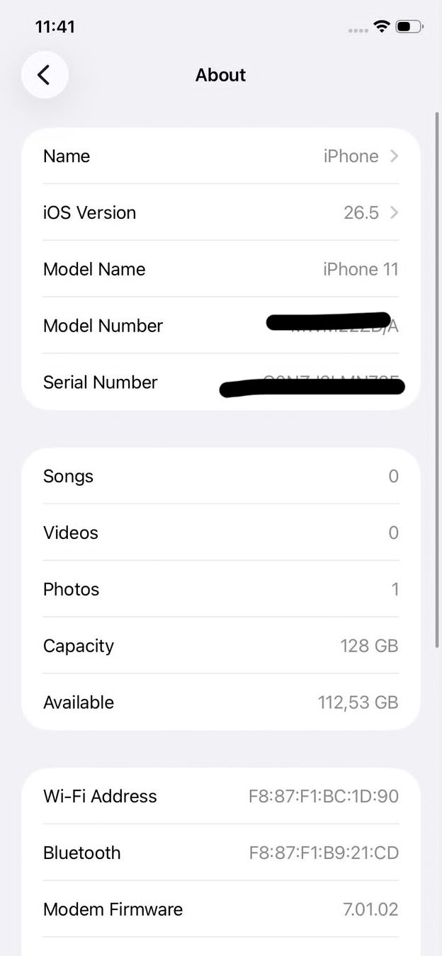 Apple Telefoni cellulari / Smartphones: iPhone 11 128GB Excellent Condition – Usato da Luzern venduto da Waince786 9