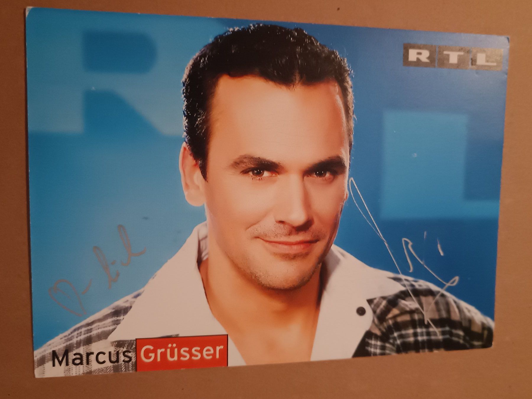 Autogramme: Marcus Grüsser - handsigniet – Gebraucht aus Menziken von Artographs