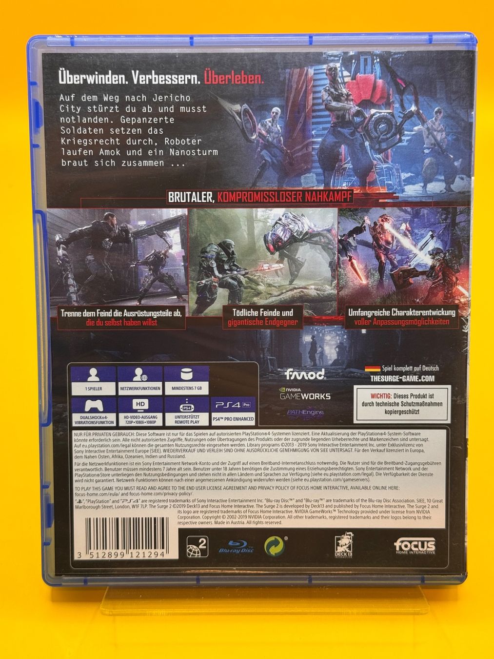 Sony Giochi: The Surge 2 - PS4 Spiel - Action Game! – Usato da Oberwil b. Zug venduto da silver2024 1