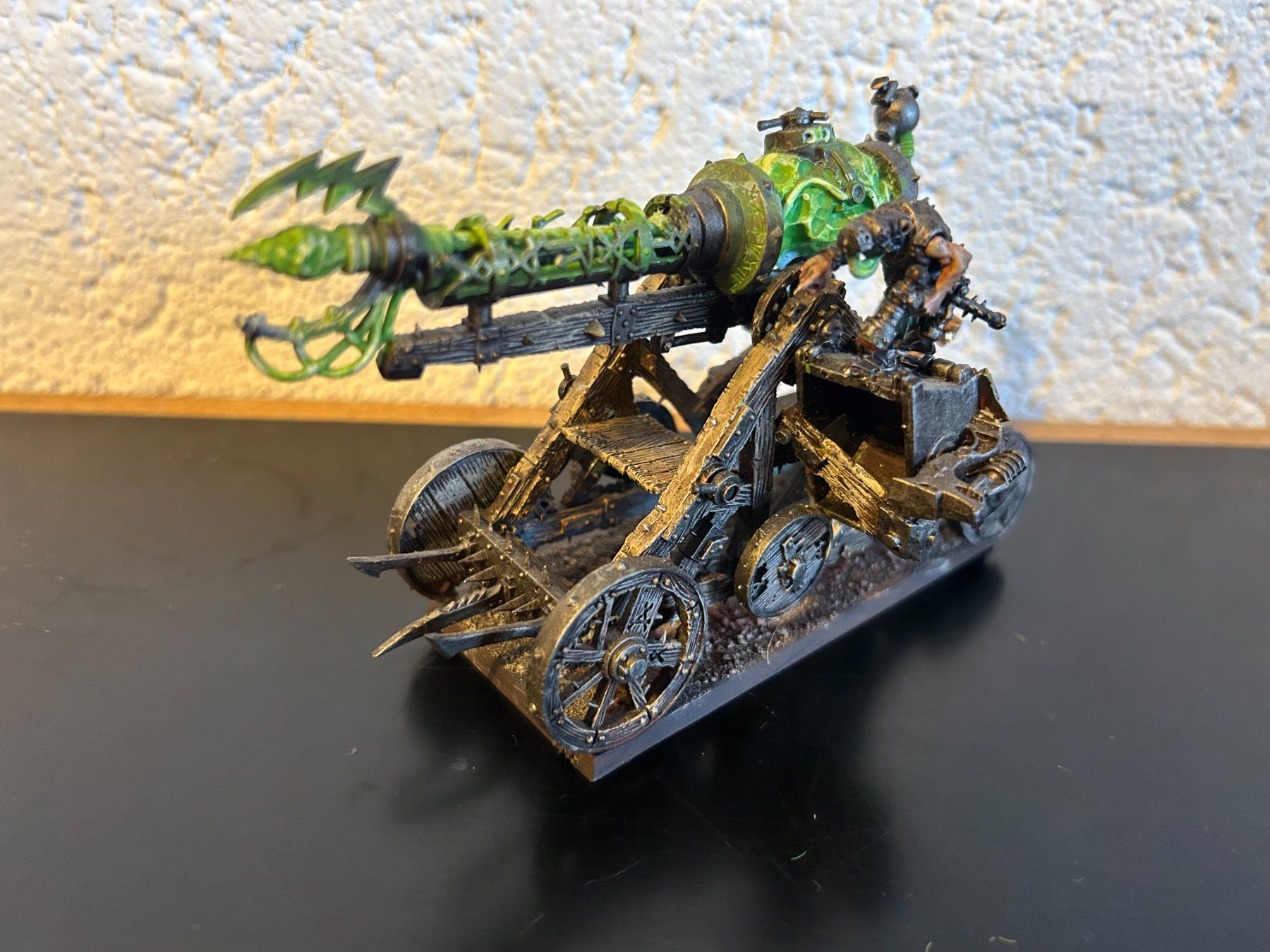 Kit di modellismo & Modellini statici: Warhammer - Warpblitzkanone bemalt - Skaven – Usato da Biberstein venduto da Lou13lou