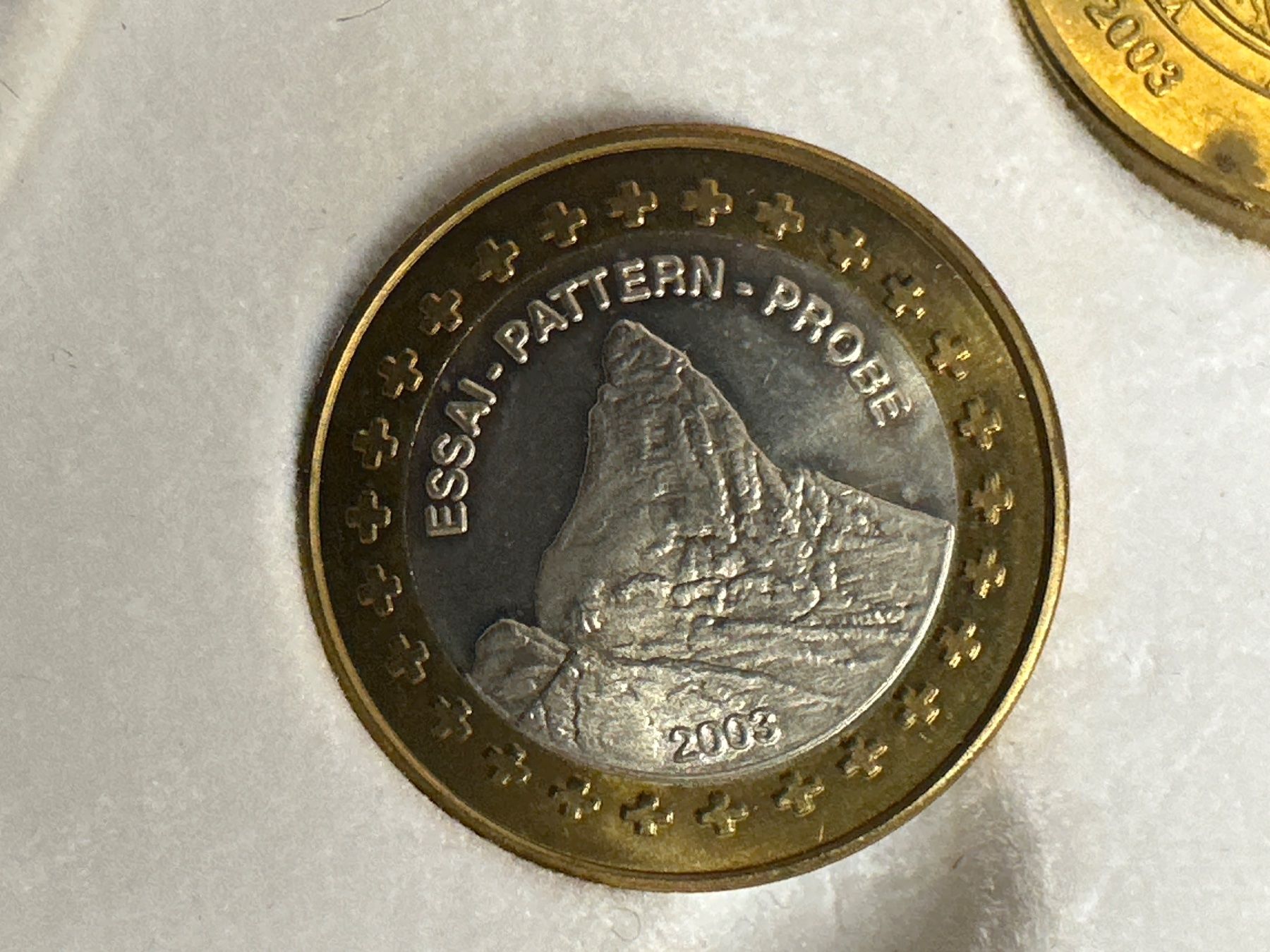 Medaillen: Probesatz Schweiz 2003 – Neu und originalverpackt aus Herisau von herau 6