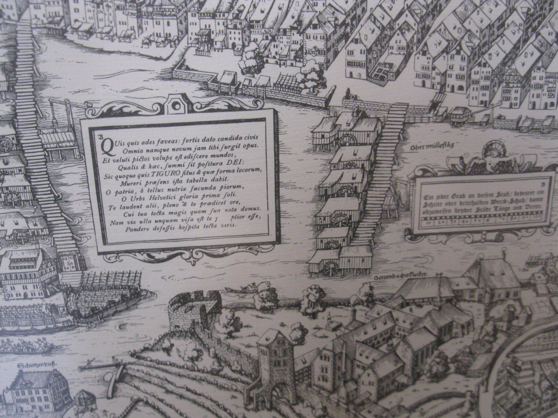 Cartine & Atlanti: Zürich  - Murer-Plan – Usato da Bischofszell venduto da Joachim-115 4