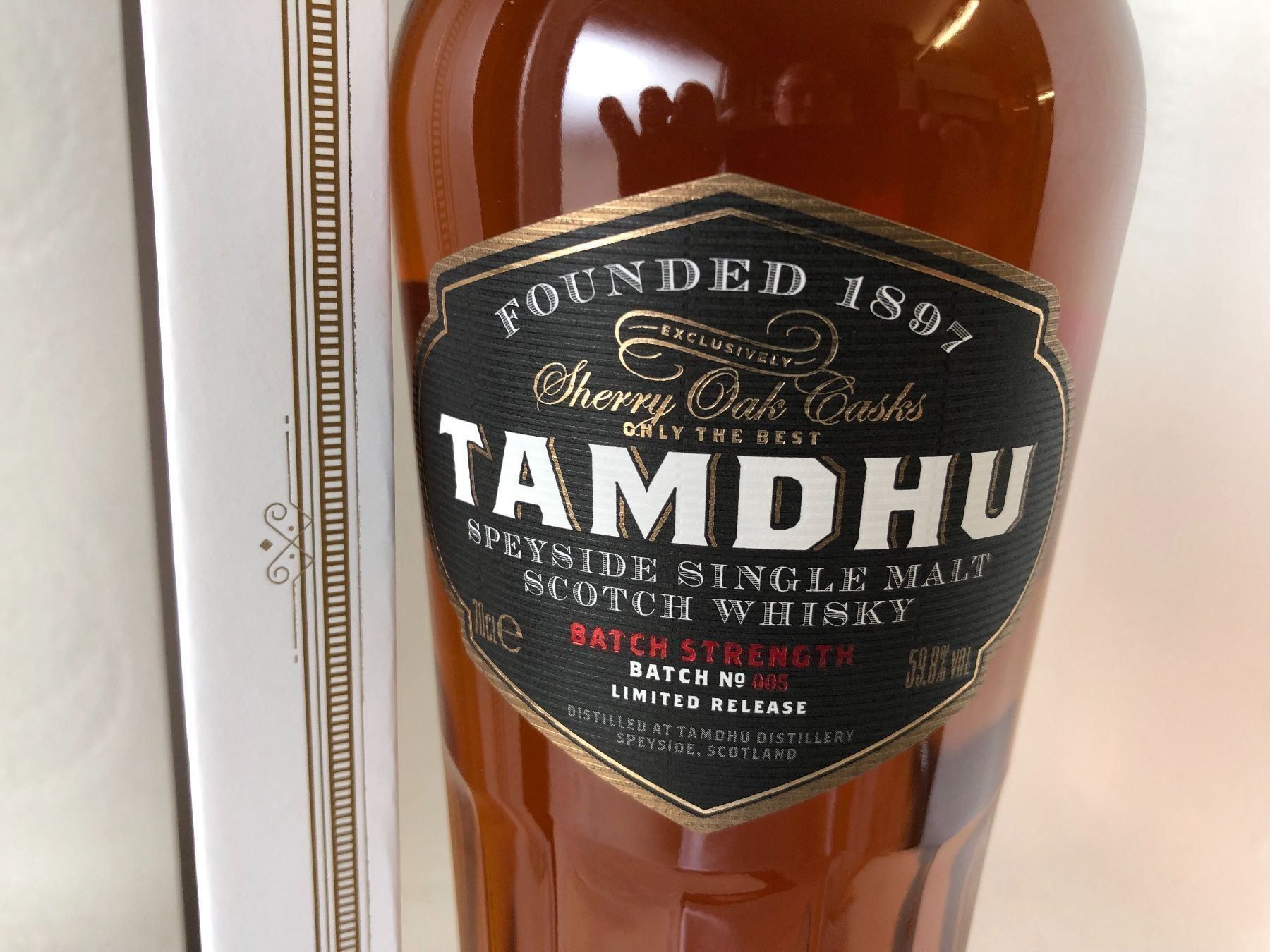 Spiritueux: Tamdhu Batch 005 Cask Strength 59.8% – Neuf avec emballage d'origine à Wöschnau par Vinsale 2