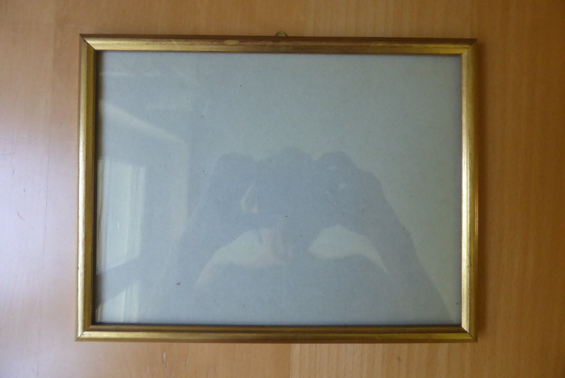 Bilderrahmen: Antiker Bilderrahmen - Goldrahmen 20 x 25 cm – Gebraucht aus Brunnadern von vapiano