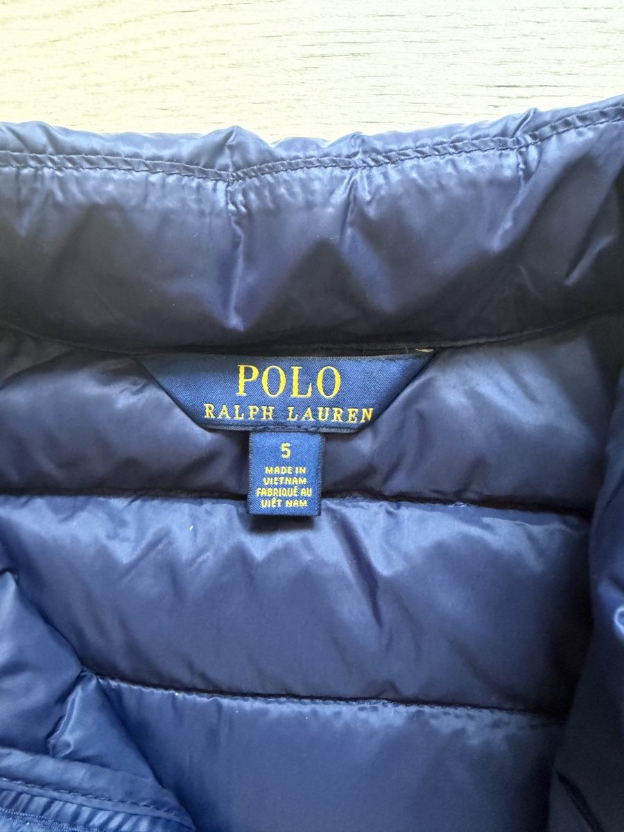Ralph Lauren Giacche & Cappotti: Ralph Lauren Kids Navy Light Puffer Jacket, Size 5 – Nuovo (secondo la descrizione) da Dully venduto da rev_l7jp 1