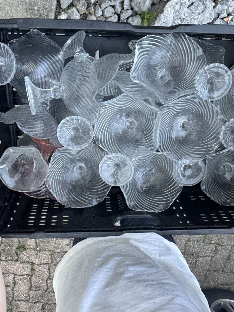 Teller: Schöne Frühlingsteller,  platten, Gläser  – Gebraucht aus Homburg von Delia34 9